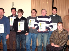 Mitgliederehrungen 2009