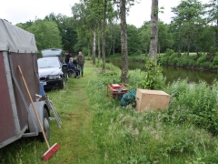 Elektrobefischung Löschteich am 01.06.2012